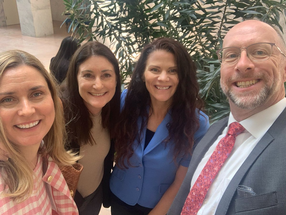 wvucahs's tweet photo. Carla Brigandi was in Washington, D.C., last week to share her work on the Javits Gifted and Talented Students Education Program, which includes Project Appalachian Coders, with senators Manchin and Capito. https://t.co/4b16JqPcqO
