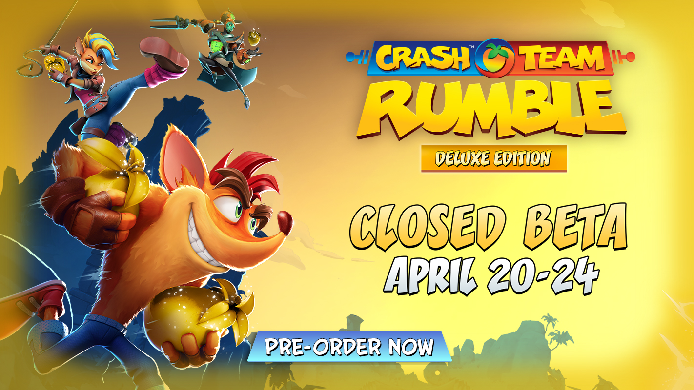 Crash Team Rumble gets June release date, closed beta available with  pre-orders