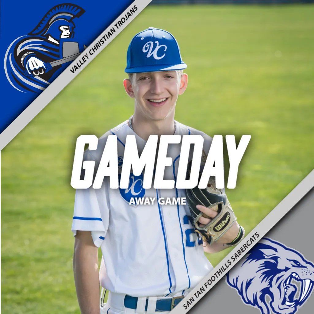 Valley Christian Athletics on Twitter "GAME DAY! Trojan Baseball and