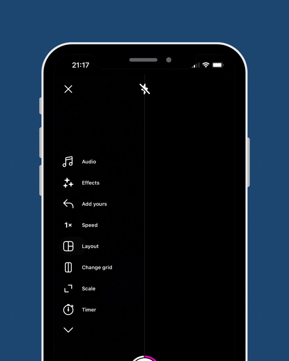 #Instagram added a “Scale” feature for Reels under the “Layout” menu.

<a href="/MattNavarra/">Matt Navarra</a>