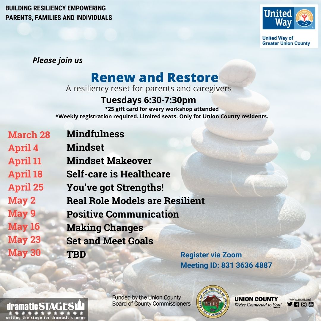 liveunitednj's tweet photo. Join us on Tuesday, April 28th for our "Self-care is Healthcare" workshop from 6:30 7:30 pm! Workshop attendees will receive a $25 supermarket gift card for each workshop they attend. Link in bio to register. https://t.co/aKl0gjWaL6