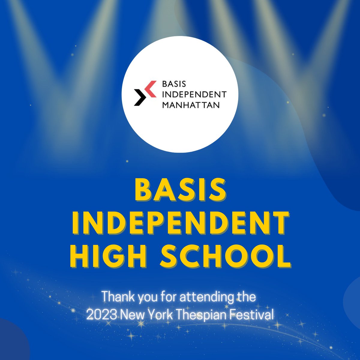 We look forward to seeing BASIS Independent High School at the 2023 New York Thespian Festival! 🎭 🤩

<a href="/BASISIndNYC/">BASIS Ind Manhattan</a> #newyorkthespians #nythespians #thespiansociety #thespians #thespian #thespy #NYThespianFestival2023
