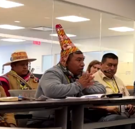 filac_'s tweet image. &quot;Hemos recuperado la dignidad sobre nuestra agua. El agua es de vital importancia para vivir bien, no debe ser solamente en teoría, también tiene que ser en la practica, tenemos que ser atendidos y escuchados por nuestros gobernantes&quot;, Eber Rojas, #CSUTCB