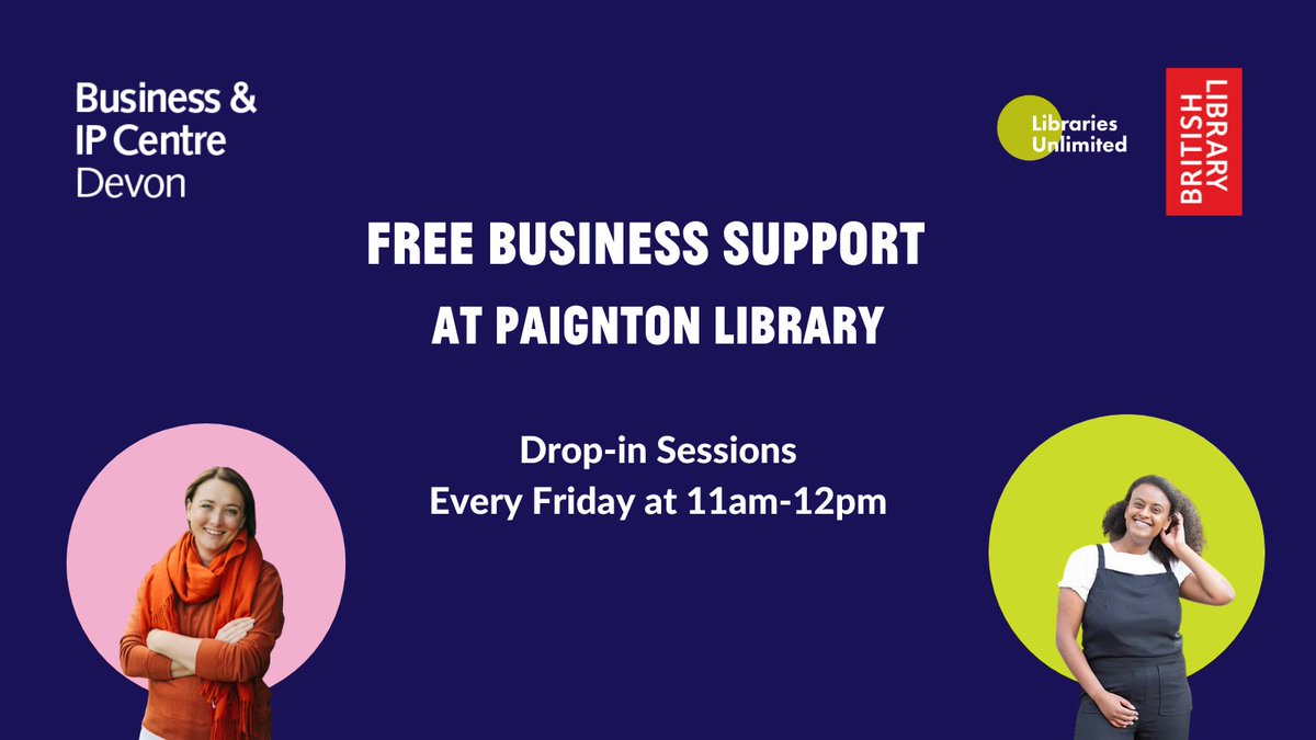 BIPCDevon's tweet image. People of Paignton! When was the last time you popped into @paigntonlibrary? 

Your local library is more than a place to borrow books!

Drop-In &amp;amp; find out about free resources available to support your #smallbusiness, every Friday 11am-12pm 

#devonhour #devonlife #Torbayhour