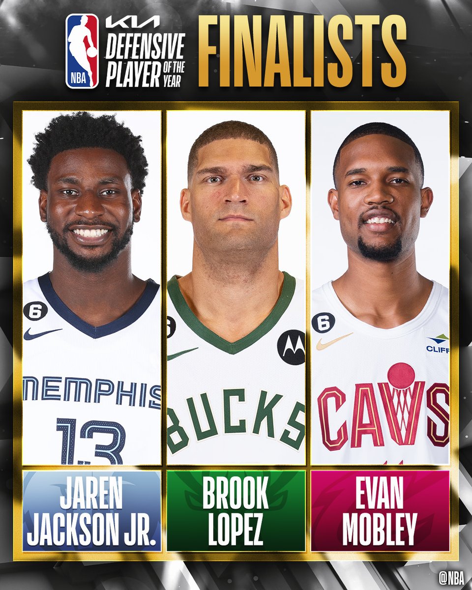 The #KiaDPOY will be ANNOUNCED TONIGHT!

TNT to announce the winner of the 2022-23 Kia NBA Defensive Player of the Year during tonight's pregame coverage at 7pm/et (prior to Nets/76ers). #NBAAwards