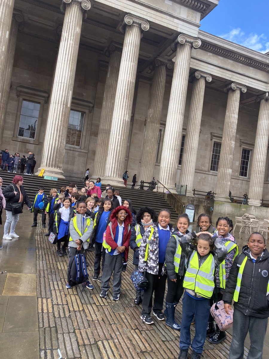 MissCallanan4's tweet photo. We visited the British Museum to deepen our learning about Anglo-Saxons and the artefacts that were left in Britain. We also visited Dalston Library which will continue in Summer q

Thank you so much to the parent helpers for being involved- your help is greatly appreciated. https://t.co/45vpA8x5Gx
