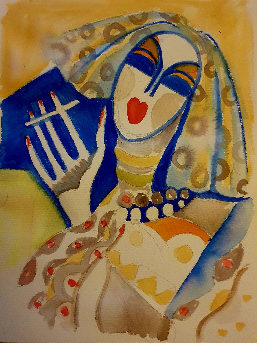 To celebrate #JazzAppreciationMonth 🎶 we looked to the work of #HugoScheiber in art group tonight and his beautiful #WomanWithPearls Great fun! <a href="/TheOasisCharity/">TheOasisPartnership</a>
