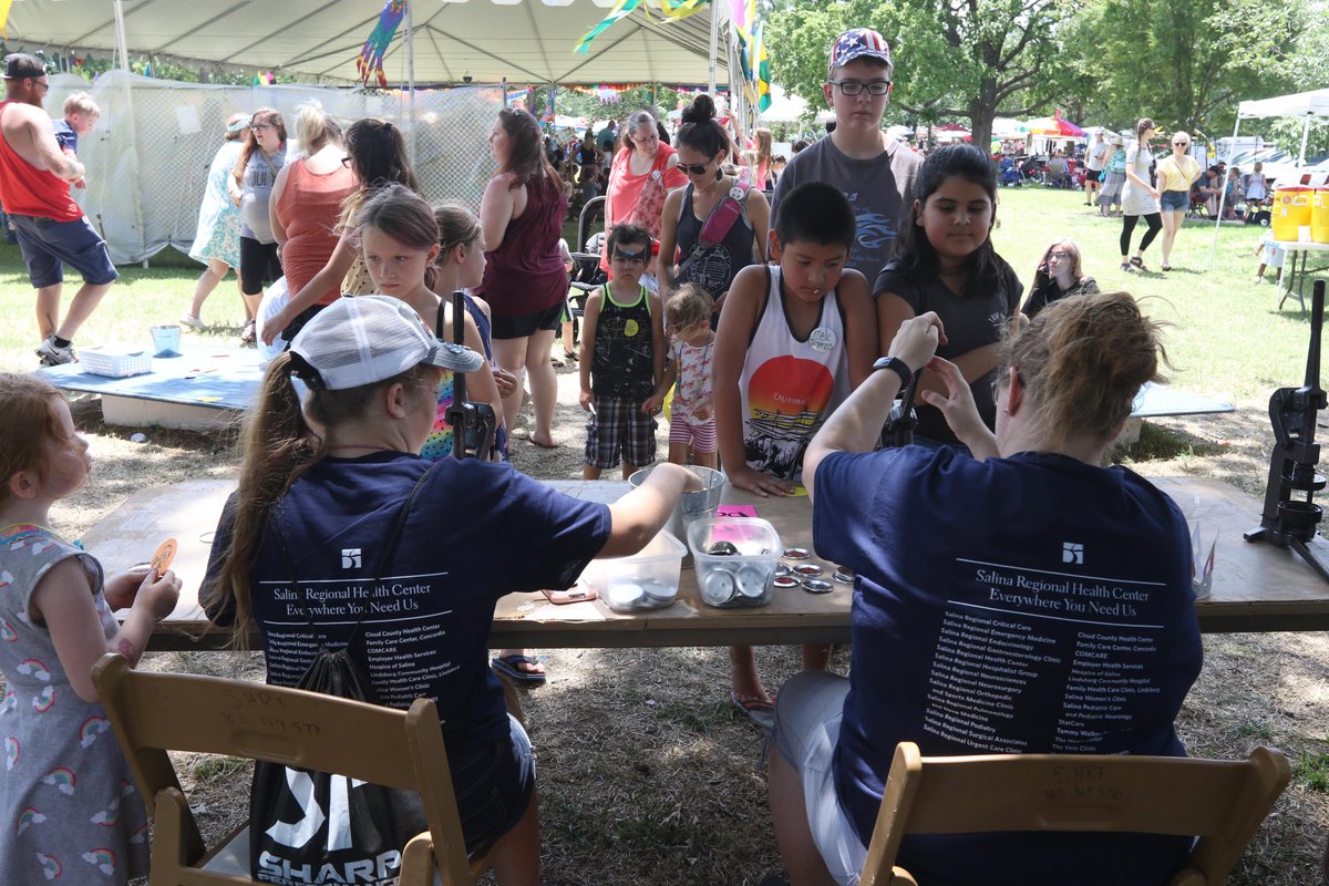 ART IS FOR EVERYONE, and all are invited to join our incredible volunteer team for the 2023 Smoky Hill River Festival!
Learn more at signup.com/group/27541435….