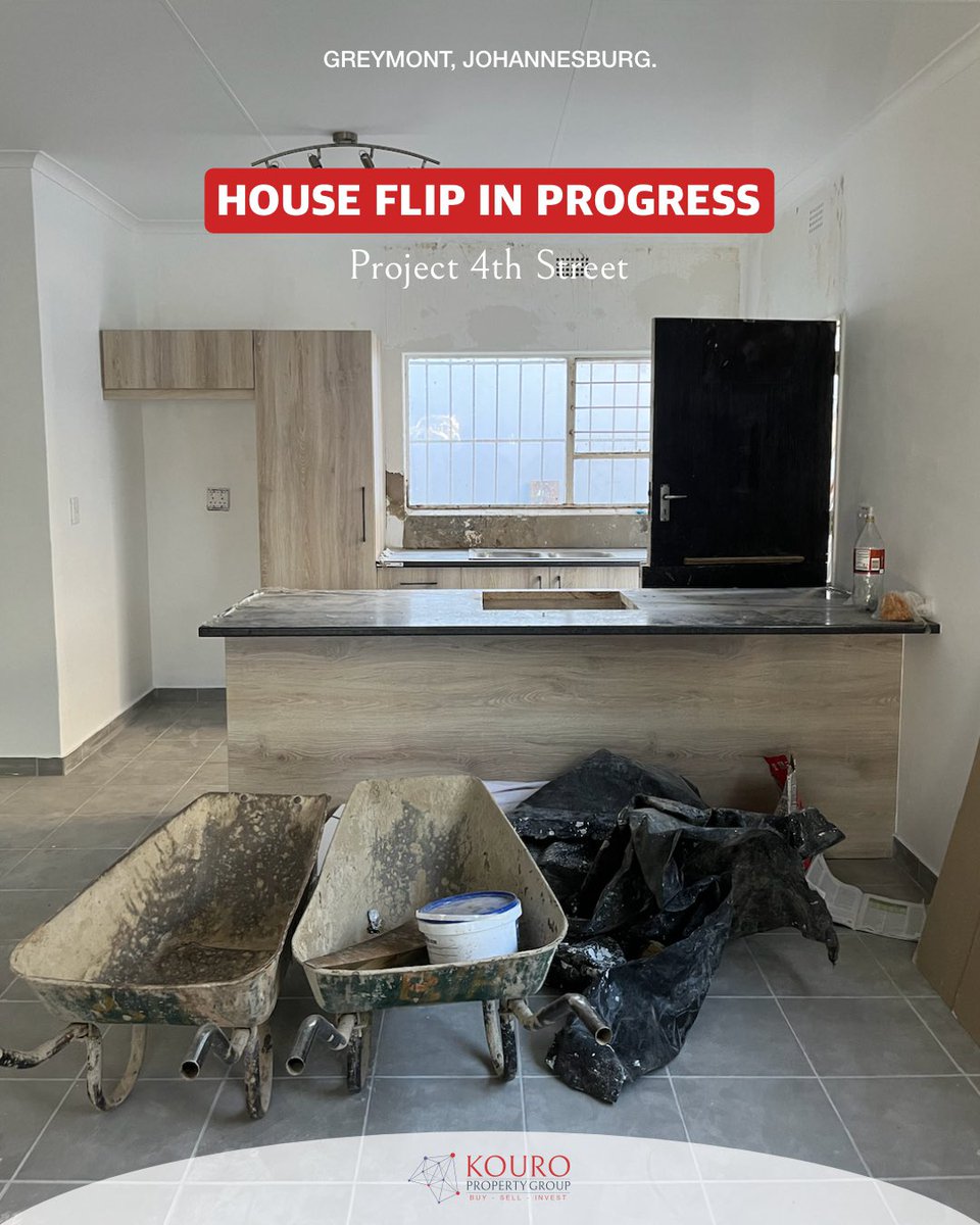 KouroProperty's tweet photo. House flipping in progress 😉

Project 4th Street is underway with construction 🦺 💃🏽
Stay tuned in coming weeks to witness the magic come to life! 🪄 
#kouro #transform #magic #property #propertygroup https://t.co/x4EQaWvuAJ