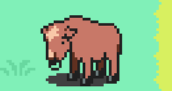 AnimalsPixel's tweet photo. Cow (Mother 3) https://t.co/xCuVJdpHjI