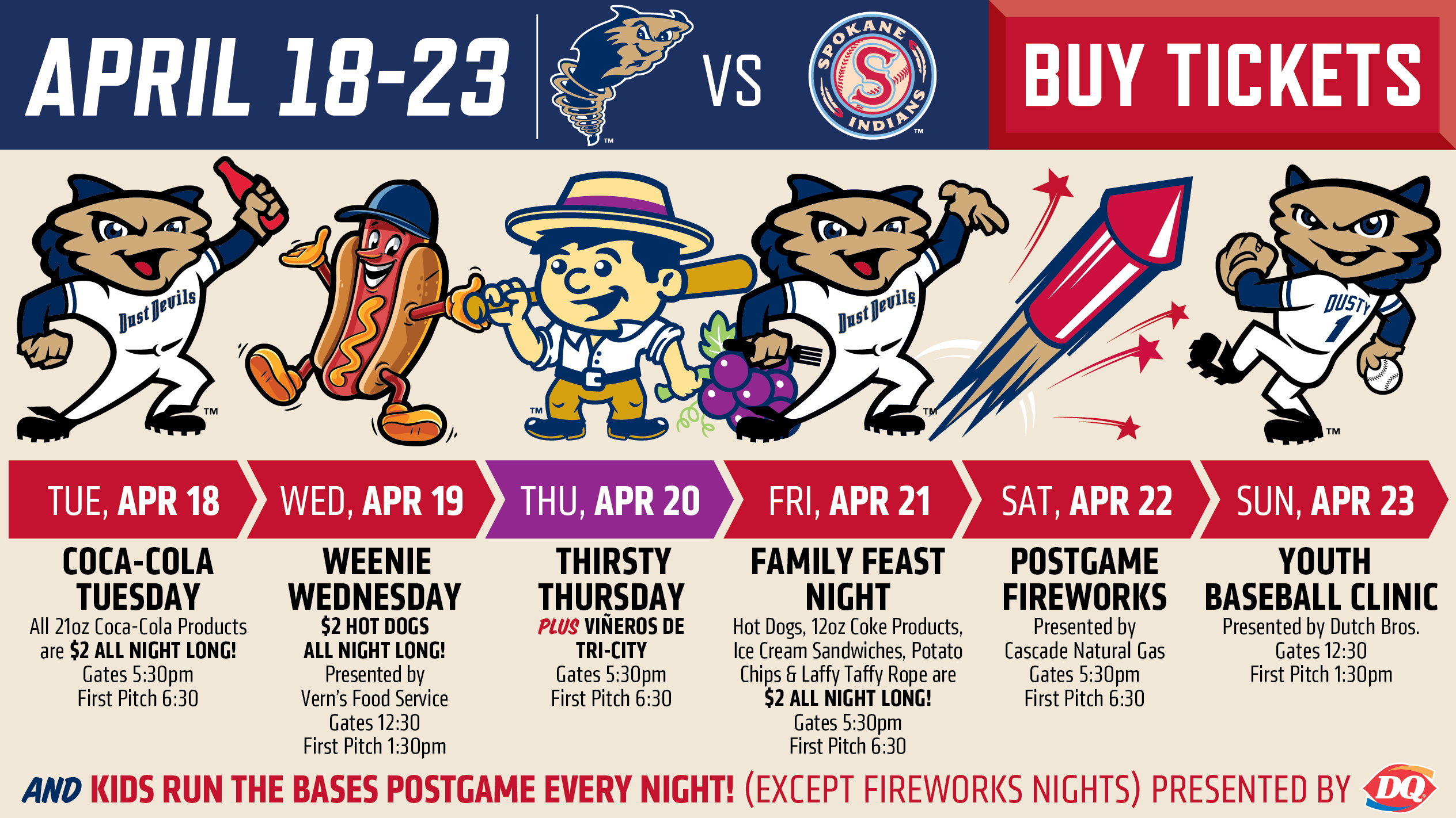 TriCity Dust Devils on Twitter "The Dust Devils are BACK this Tuesday