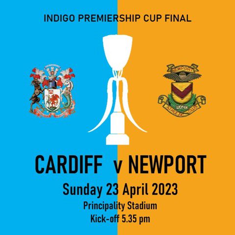 Cup final week! @NewportRFC #COTP 🖤🧡 #PortHour