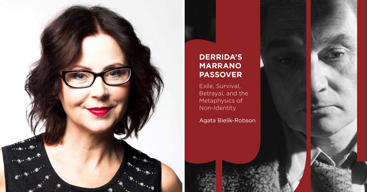 js_sfsu's tweet photo. Join us this Thursday, April 20 at 4:30 pm to learn about philosopher Jacques Derrida’s Jewish identity from Prof. Agata Bielik-Robson (@UoN_TRS, @UniofNottingham), in conversation with Prof.
James Porter (@UCBerkeley).

Free and open to the public. #SFSU

https://t.co/OBHktimFXT https://t.co/jNYEzaT0nu