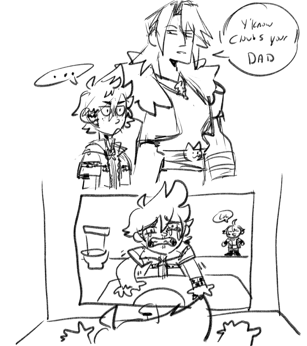 evieeion's tweet photo. like father like son <33
#roxaskh #roxas #cloudstrife #leonkh #KingdomHearts https://t.co/QPb3GpABRC