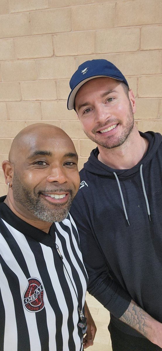 CoachJayReid199's tweet photo. Had the pleasure of meeting @jj_redick after officiating his son's 3rd grade AAU team..... (My apologies for my partner though) https://t.co/9PPXD8JrKo