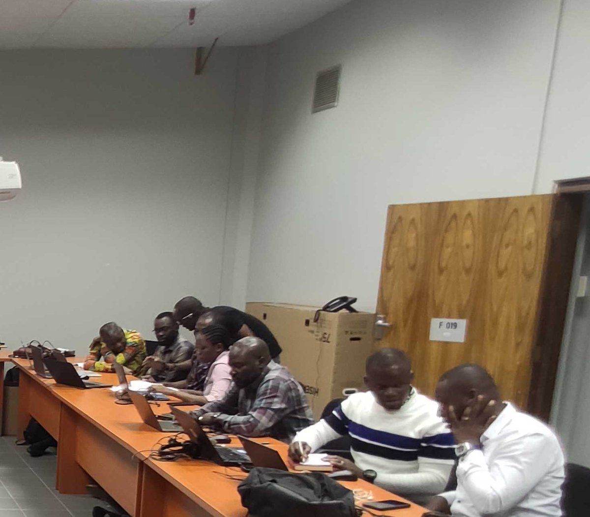 ResearchCcg's tweet photo. Day one of our Energy Modelling Platform training at the University of Namibia. This group are enhancing their skills with the OSeMOSYS tool. We're coaching on 5 separate tools this time. #energymodelling #climatecompatiblegrowth #Namibia https://t.co/8euwfk3T6n