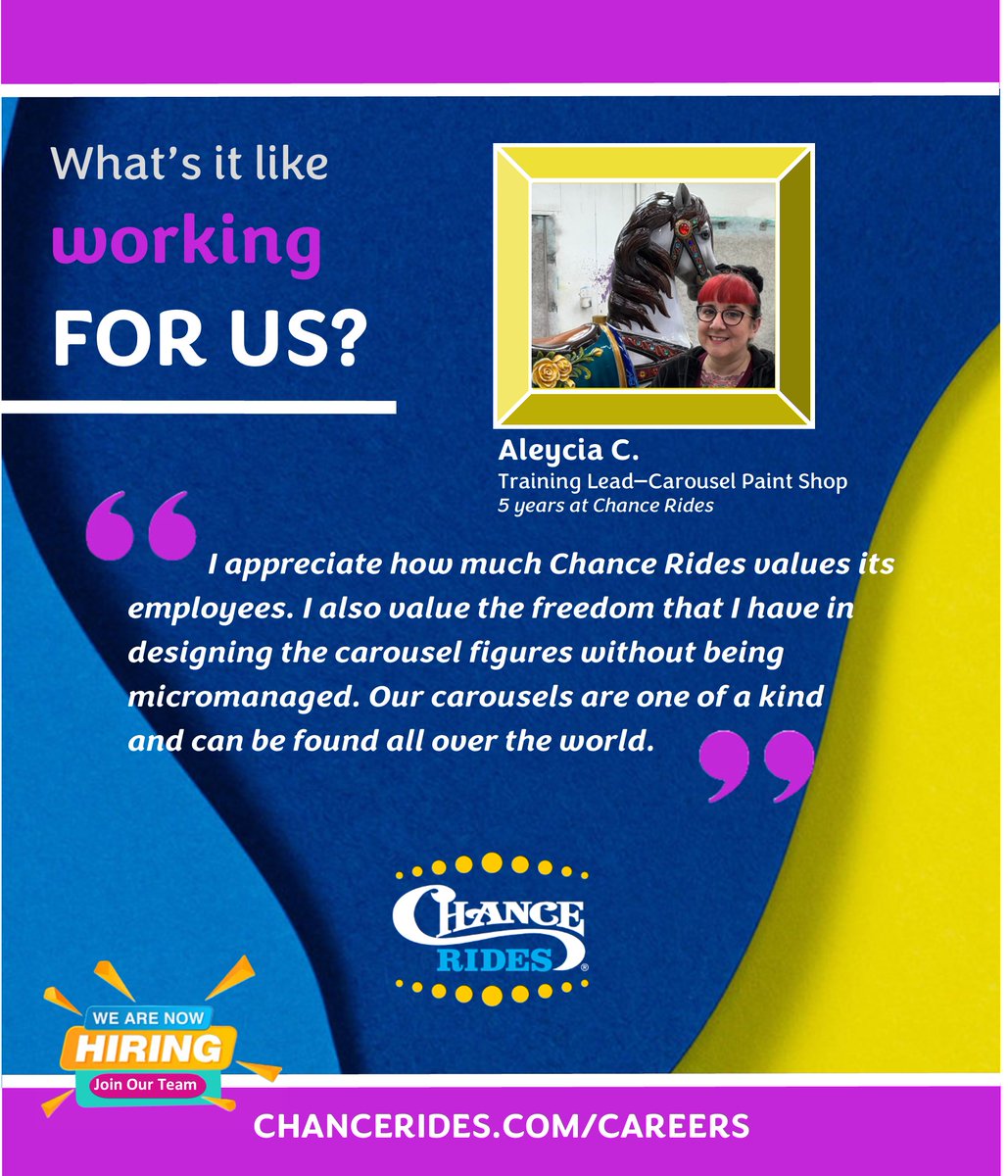 Chance Rides (@chancerides) on Twitter photo We build fun every day. Join our team! chancerides.com/careers/ <a href="/CityofWichita/">City of Wichita</a> <a href="/chancerides/">Chance Rides</a> We build fun every day. Join our team! chancerides.com/careers/ <a href="/CityofWichita/">City of Wichita</a> <a href="/chancerides/">Chance Rides</a>