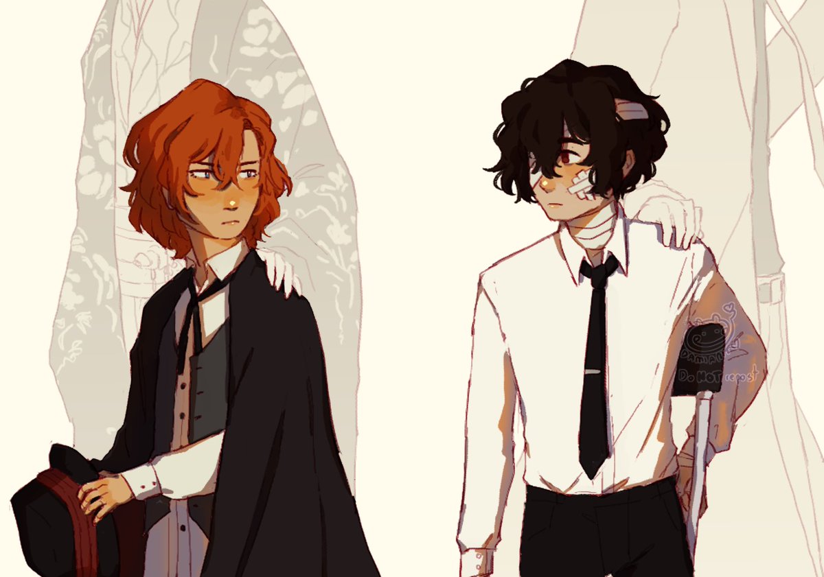 A soul in two different bodies [#文スト #太中 #Bsd #Soukoku #Dazai #Chuuya]