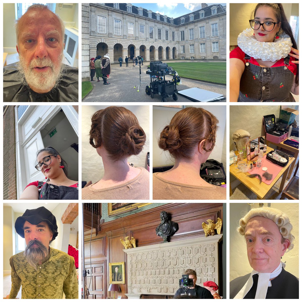 Powderpuff_Room's tweet photo. Had an amazing day working as Hair, Wig and Makeup artist on a @NNFilmFestival and @laurencejetboy film, thanks to all the wonderful cast and crew! 🎥 ✨
#makeup #makeupartist #hair #hairstylist #film #northampton #postichemaker #facialpostiche #nnfilmfestival #charactermakeup https://t.co/uRXu7TDmoo