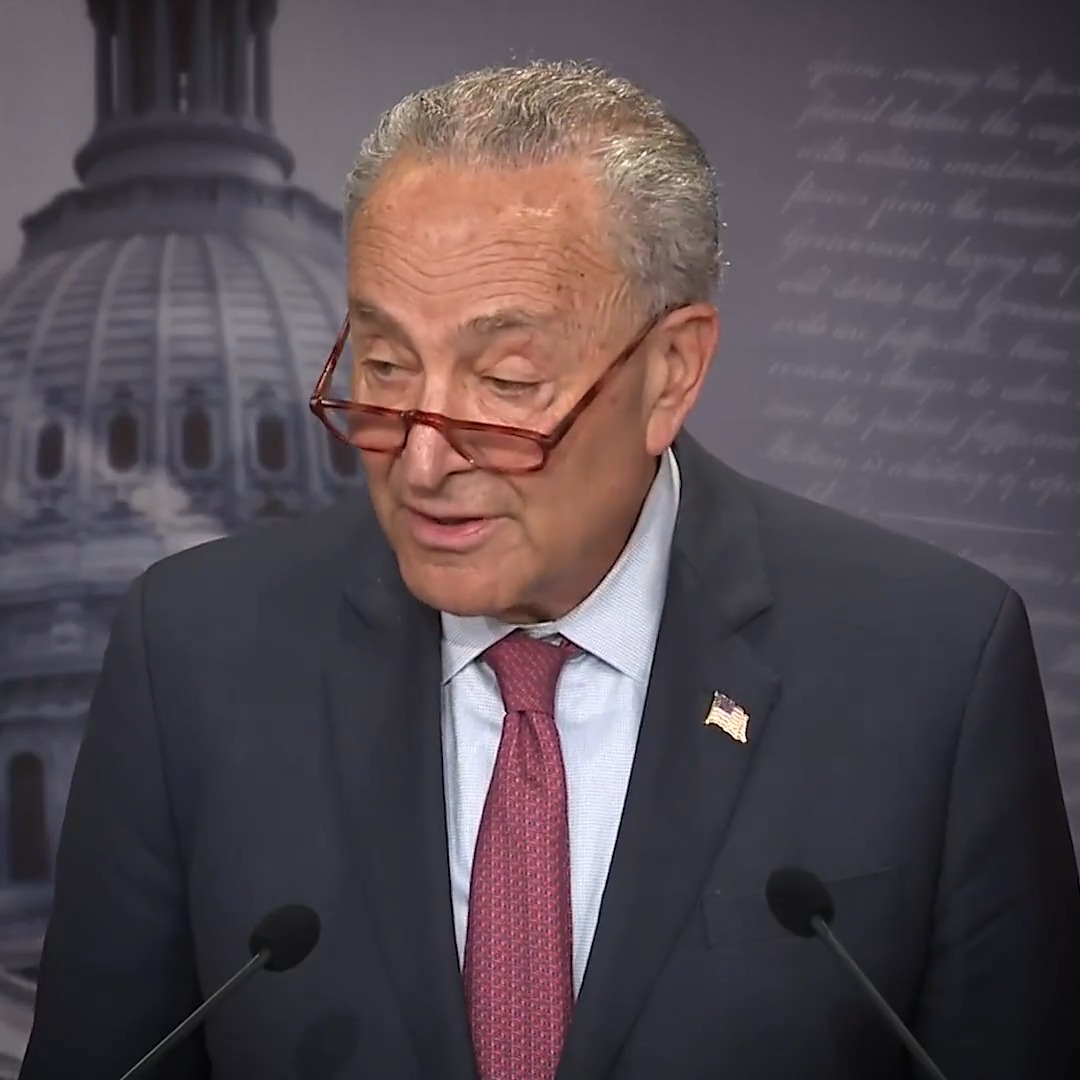 Chuck Schumer on Twitter: "What we saw this morning is clear: Democrats