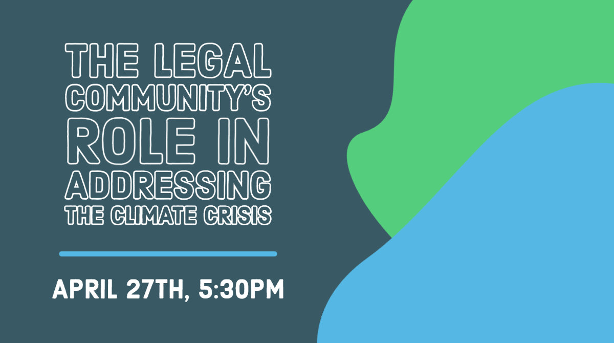 Do lawyers have a role to play in dealing with climate change? Should they provide legal expertise to respond to climate-related risks &amp; opportunities, &amp; develop policies, regulations, &amp; laws that address climate change? faclbc.ca/event-5246617 <a href="/carolmliao/">Carol Liao</a> <a href="/Lalaxaaygans/">Terri-Lynn</a> <a href="/BCaronMT/">Bruno Caron</a>