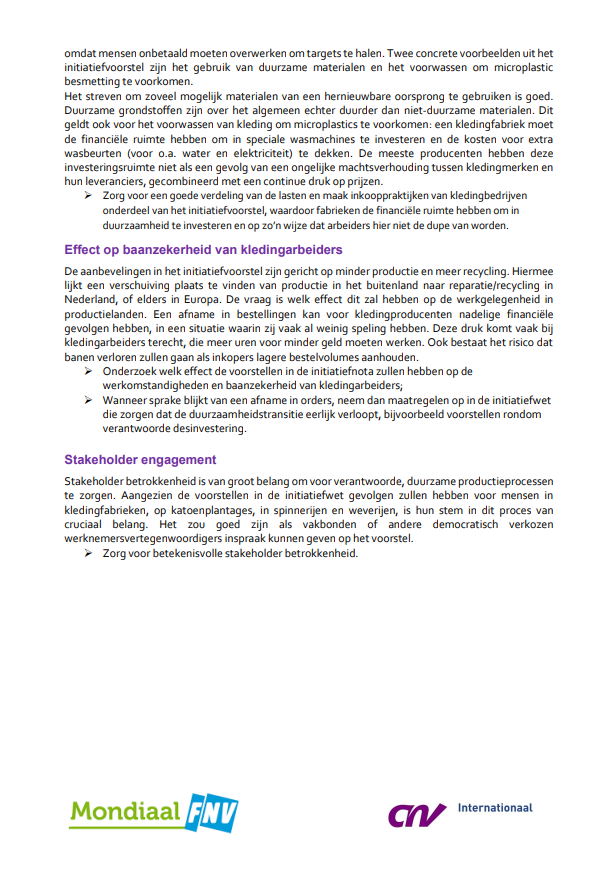 👕Vandaag sprak de Tweede Kamer over duurzame #kleding. Goed initiatief want de kledingsector is enorm milieuvervuilend. Dankzij @EvavanEsch en @Kauthar_ gelukkig ook aandacht voor #mensenrechten. Want: zorg dat kledingarbeiders niet de rekening betalen voor verduurzaming ⤵️