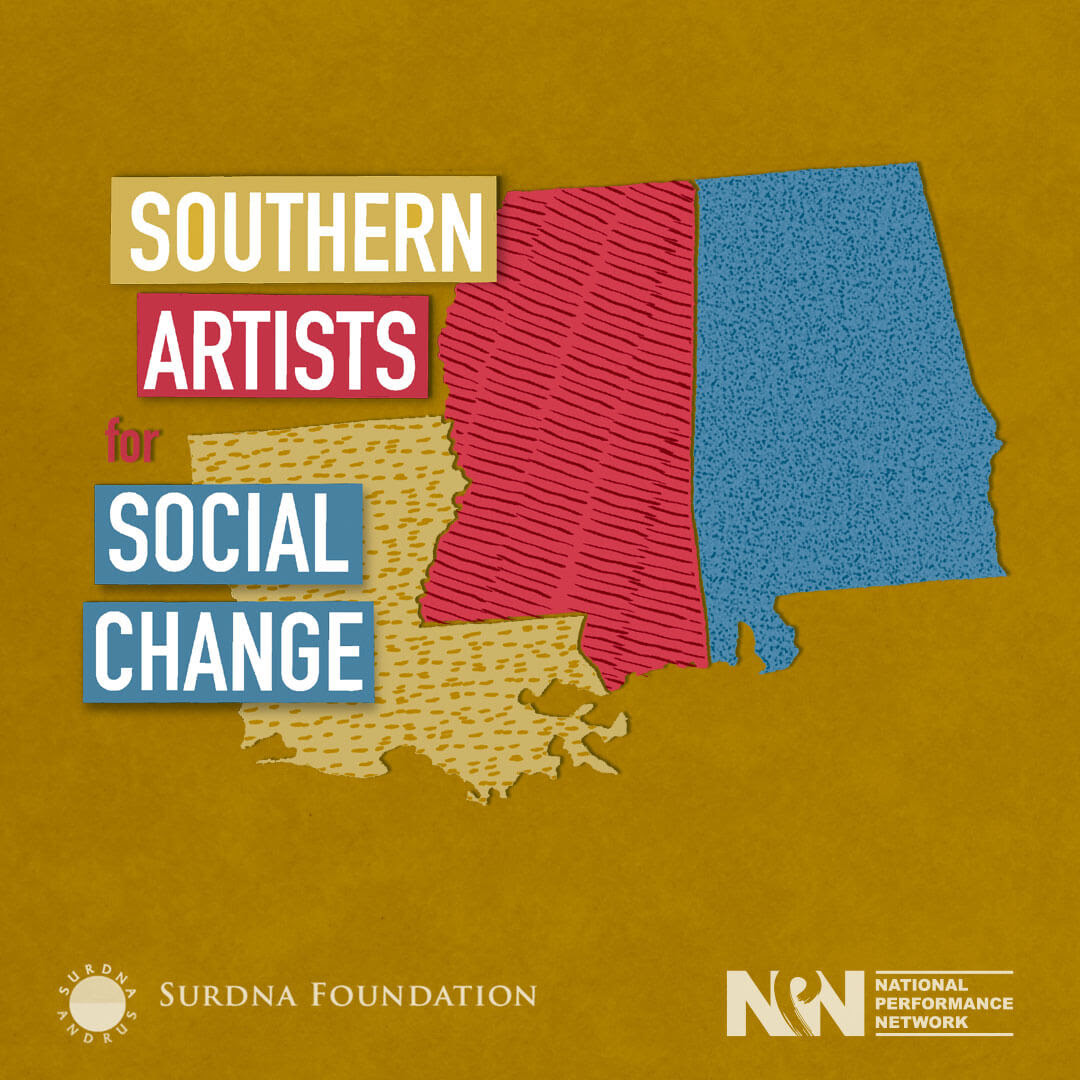NPNarts's tweet photo. Southern Artists for Social Change will now provide $75K to artists and culture bearers of color living, working and engaging in social change in Alabama, Louisiana, and Mississippi.

Learn more about our referral process or schedule an information session
https://t.co/XqxpV981bl https://t.co/PIgOk0vDOl