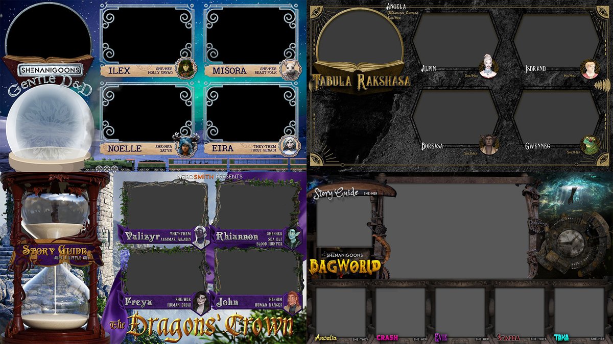 TWITCH LAYOUT COMMISSIONS!! Unexpected medical bills for a loved one and I'm helping them out.

Simple: $40 US
Complex: $80

+$20 = a set of starting soon, brb, and ending slides to match your layout. PC art not included.

(Commercial streaming rights, 2 edits)

DM me!