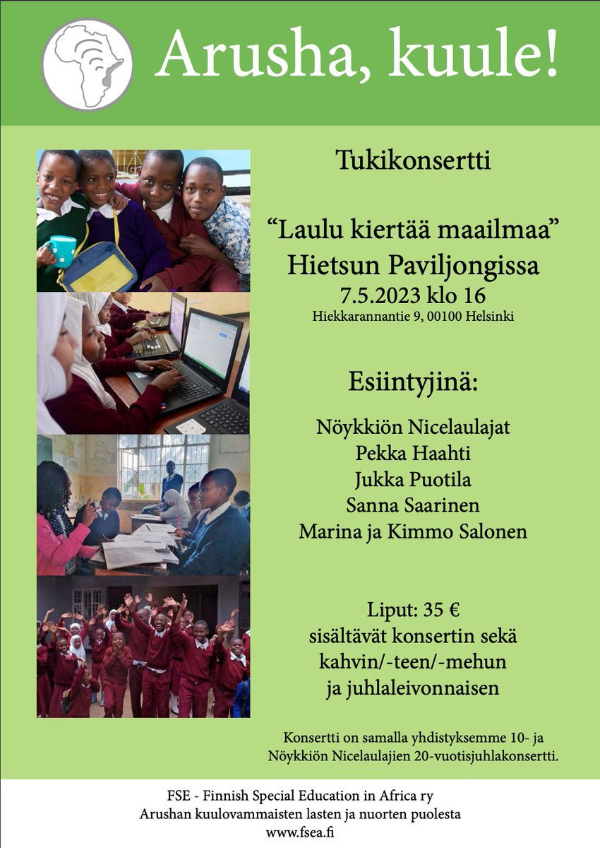 HeuristicaOy's tweet photo. Ihana konsertti, tervetuloa! https://t.co/EHsW0CbGEi