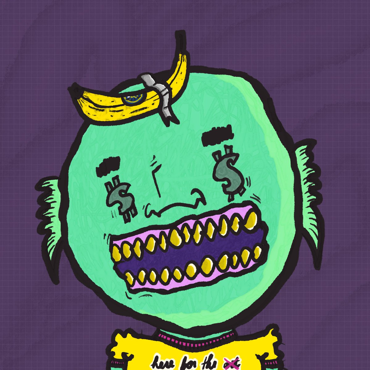 "Here for the art" ...meant no one ever.