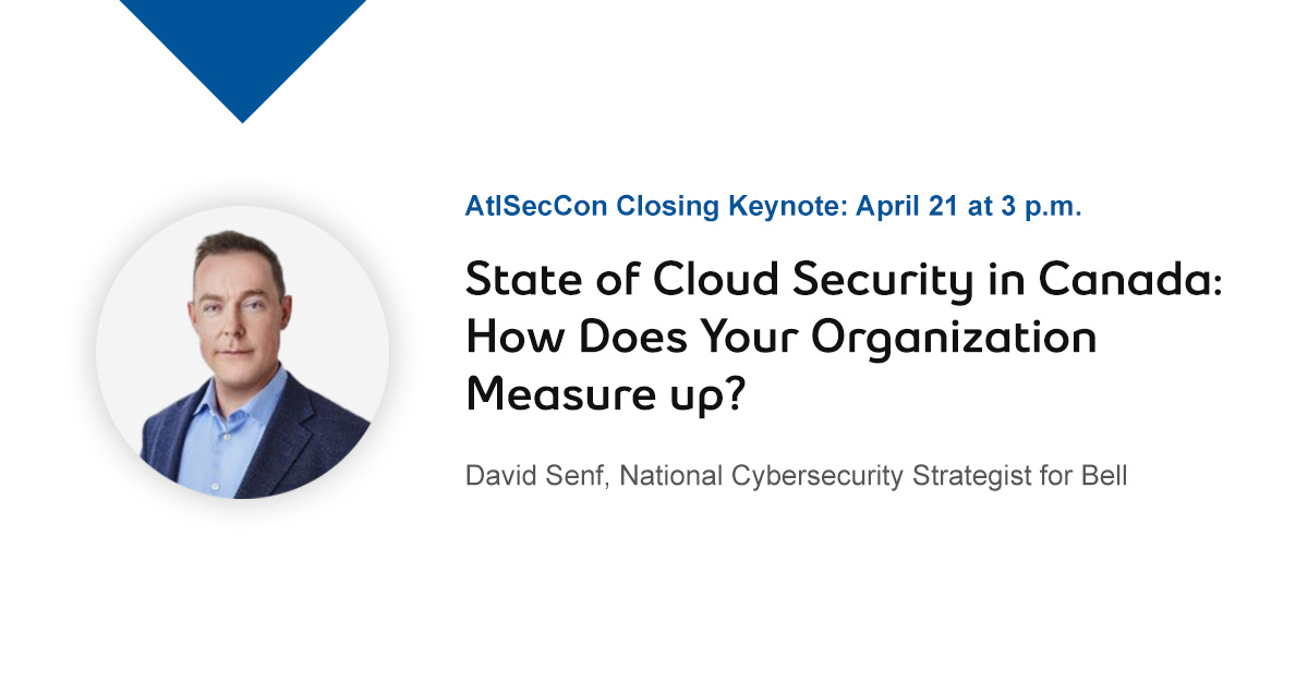 How do successful organizations secure data and workloads in the cloud? 🔒☁ 

Find out during the closing keynote from our own David Senf (<a href="/Senformation/">David Senf</a>) at the <a href="/AtlSecCon/">AtlSecCon</a> on April 21. See the event agenda for more details: atlseccon.com/schedule.html