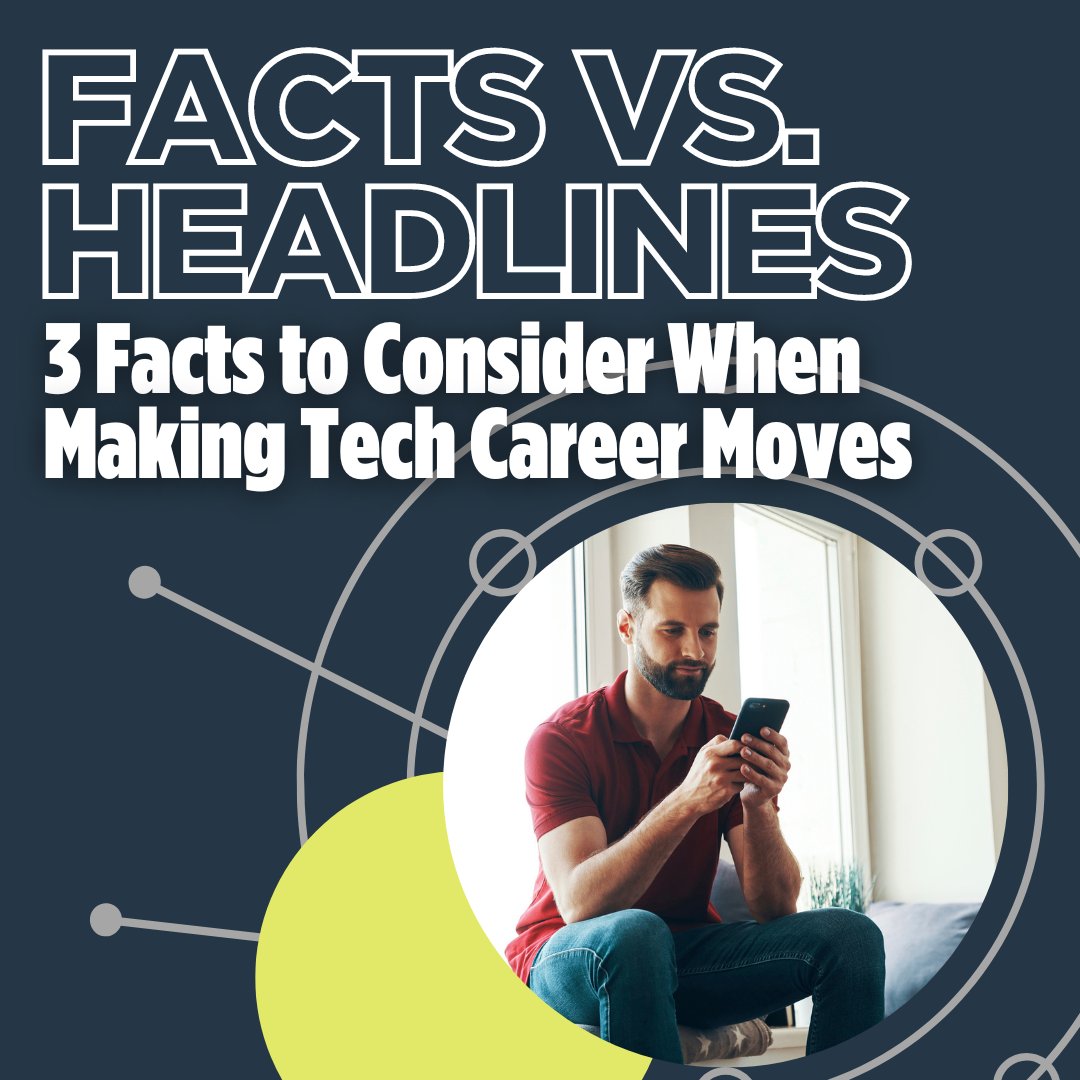 CompTIA's tweet image. As an #ITpro following the news, you may have seen recent headlines about layoffs at big technology companies that leave you feeling uneasy 📰

Don't worry! There is plenty of good news about strong demand for workers with #techskills. 

Learn more: s.comptia.org/3TeVhdV