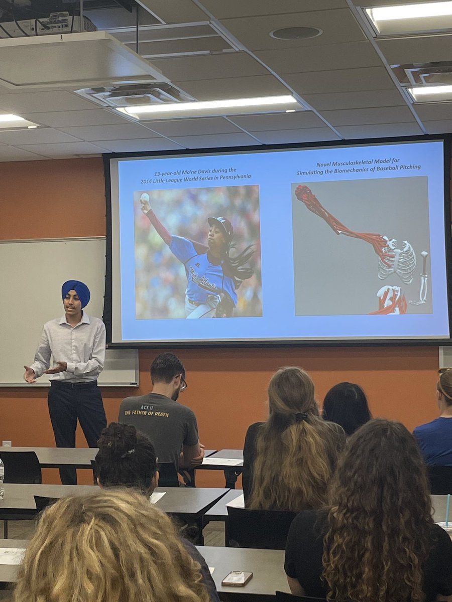 Our student presenters were absolutely fantastic today at the inaugural UF ASB Three Minute Thesis Competition! They did an amazing job sharing their research in a concise and engaging way. Well done to all who participated and congrats to our winners! 🌟👏 #ASB3MT #biomechanics