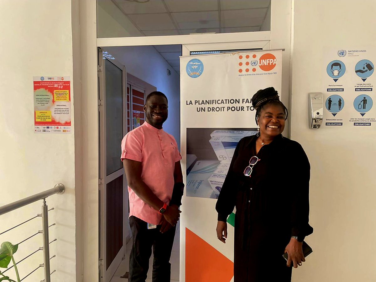 Yolandetchoun's tweet photo. Great meeting the acting GBV AoR Co in Mali on April. 4th. We discussed on strategic coordination and IRC's role. It was nice to see that we share similar views on strategic priorities: capacity building of local partners, mobile delivery services and RRMs' integration. https://t.co/VZpHnfUNmW