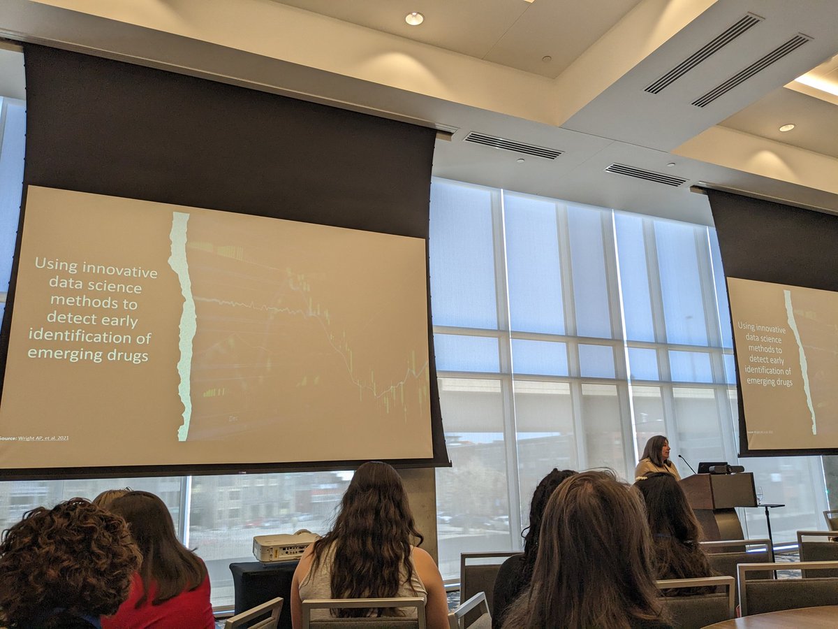 Keynote Speaker CDC Chief Medical Officer Deb Houry highlights the need for innovative data science methods: 'if we had used Reddit social media data, we would've known the fentanyl drug contamination problem a year earlier than traditional public health surveillance' #SAVIR2023