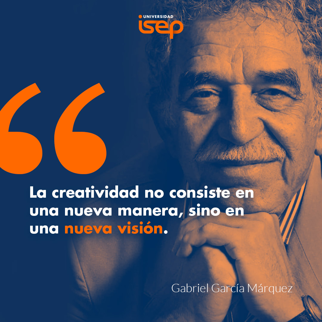 ¡Hoy conmemoramos 9 años de la partida de a uno de los escritores más influyentes de la literatura latinoamericana🤓📚!#GabrielGarcíaMárquez #LiteraturaLatinoamericana #Creatividad #Innovación #NuevaVisión #PensamientoFueraDeLaCaja #Emprendimiento #universidadisep