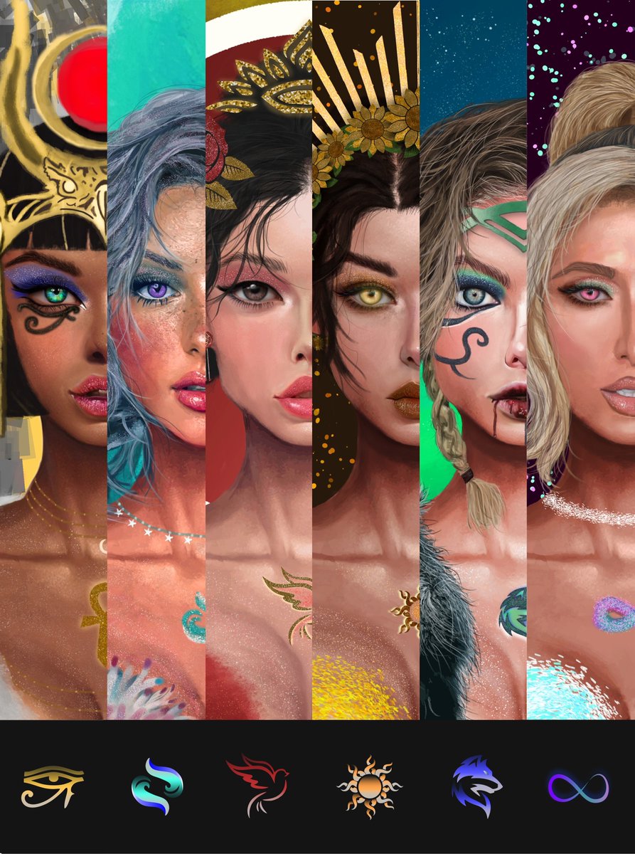 iamiladg's tweet photo. GEE #NFTCommuntiy

New Prices...🎉🎉

"Limitless Beauty" 𓂀 ≋🕊☀🐺♾

 1x1 #NFT Collection of Unique Digital Goddesses on #ETH. 
(Digital Paintings, illustrations)
 
Floor: 0.07 $ETH !!
Total Volume: 0.2 #ETH

Threads🧵...(Details, WIP &amp; Links) https://t.co/2MYbohBUbl