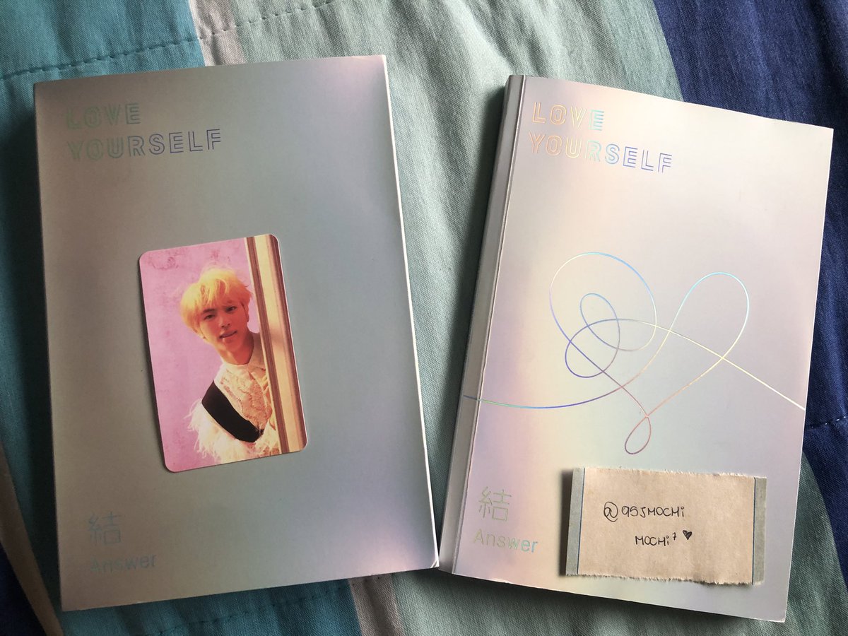 [ *VENDO/VENDA* ]
 
🖇️ Vendo album Love Yourself: Answer Ver. E
- R$130,00 + Pc do Jin
*Frete INCLUSO*
🖇️ mando fotos e videos no pv
🖇️ não tenho feedbacks pois é primeira venda 
🖇️ aceito pix 

qualquer dúvida ou informação chamar no pv🫶🏻