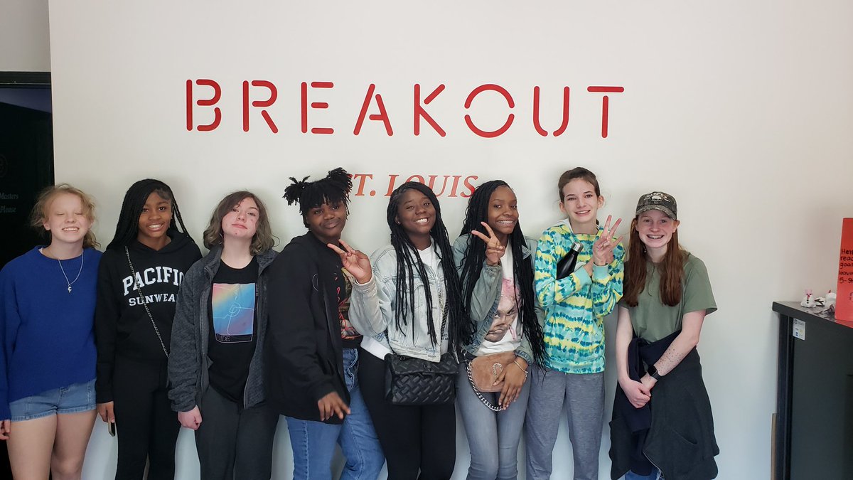 We had a great day of team building and problem solving! Second Round of groups 1/2