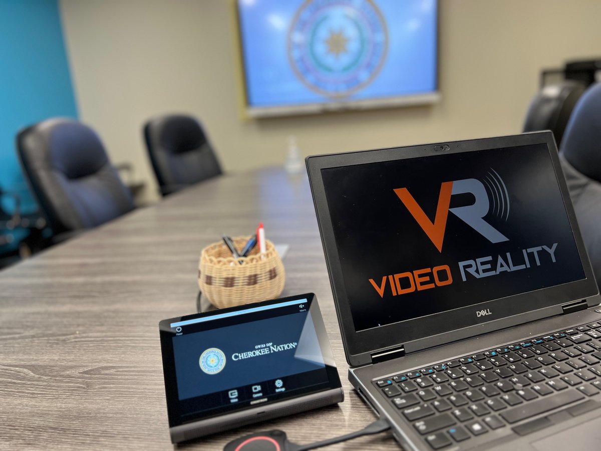 VideoReality's tweet photo. Beautiful job by our team at the Cherokee Nation! These conference rooms are equipped with the latest conferencing technology. Contact us today to upgrade your meeting spaces! https://t.co/khIAIu4thQ