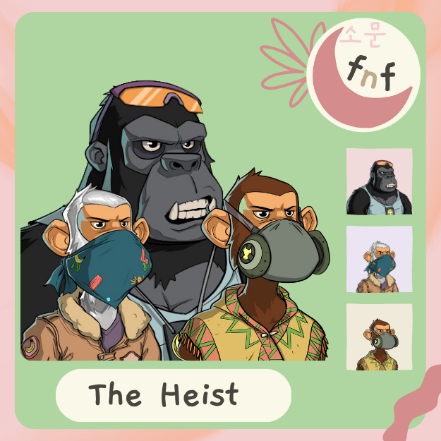 somoonfnf's tweet photo. No collab, no problem. Degens find ways.

3/20 of us individually got wl and minted @playtheheist. Still a W.

ggs! https://t.co/FVTuyEgZhz