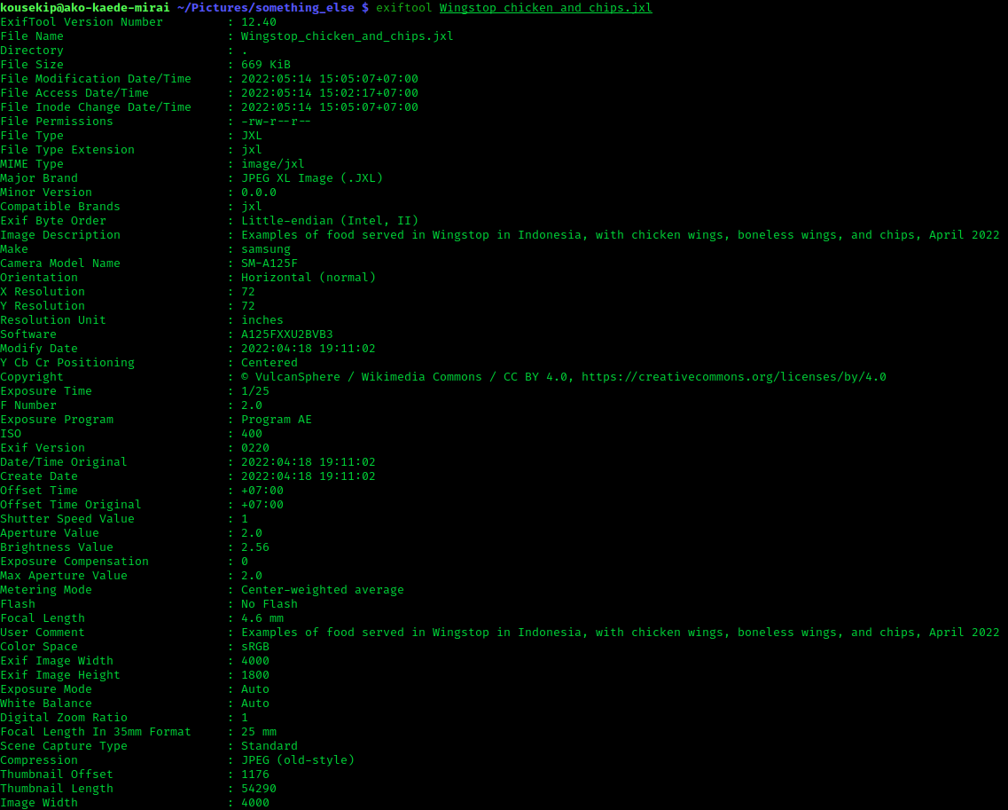 CanaimaGNULinux's tweet image. #ExifTool el software para leer, escribir y editar metadatos en una amplia variedad de archivos llegó a su versión 12.60

Características:

🔵Potente, rápido, flexible y personalizable.
🔵Lee metadatos cronometrados.
🔵Admite gran cantidad de formatos.

exiftool.org