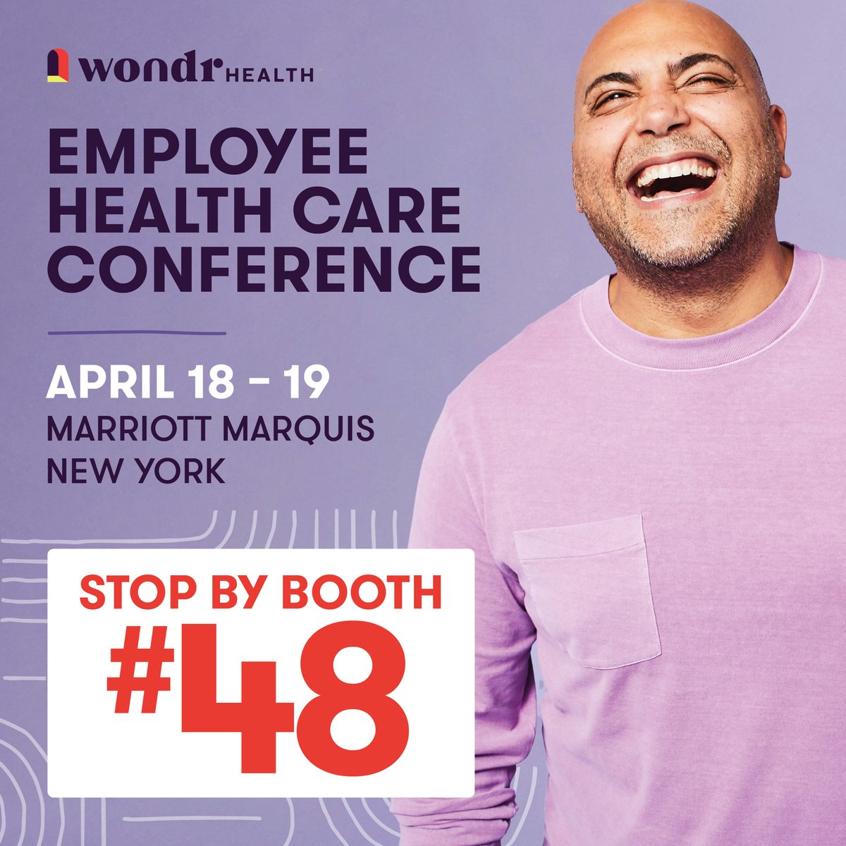 wondrhealth's tweet image. Attending #TCBEHC? Meet us tomorrow at booth #48 to learn how Wondr Advanced pairs weight-loss medication management and behavior change skills to help you lower health-care costs and improve the health of people taking these medications. Learn more: bit.ly/42apvmt