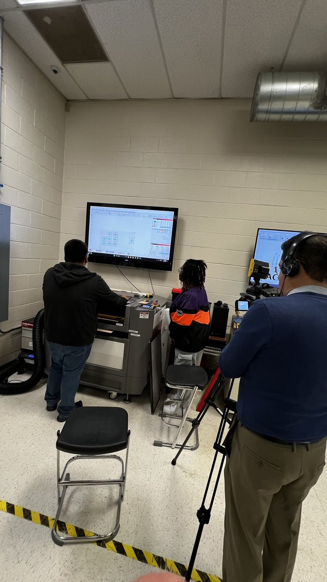 It was an exciting day. We had a press conference for our <a href="/NASAHUNCH/">NASA HUNCH</a> finalists. Thanks to <a href="/FOX5Atlanta/">FOX 5 Atlanta</a> <a href="/ATLNewsFirst/">Atlanta News First</a> <a href="/univision34ATL/">Univision Atlanta</a> for giving our students the attention they deserve. 
#STEMeducation #manufacturing #studentsuccess