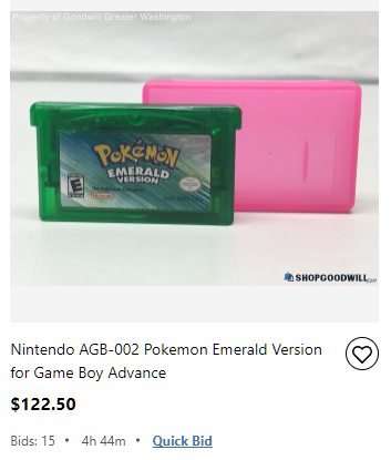 GoodwillGoblin's tweet photo. i just think that if this game was rare i wouldn't be able to post one every 1-4 days https://t.co/mITyIEN97b