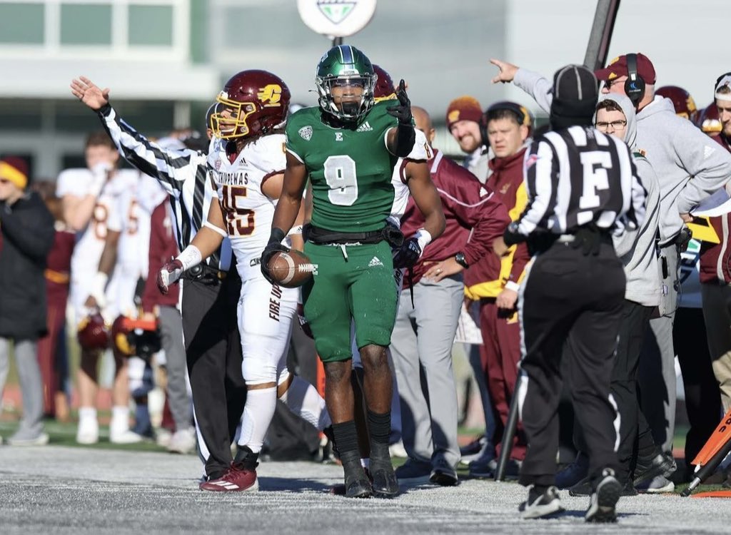 Thank you Eastern Michigan for believing in a Juco kid when you didn't have to, my time here has been nothing but a blessing and gained a lifetime of friendships, but with that being I will be entering the transfer portal with 2 years of eligibility left, excited for the future!