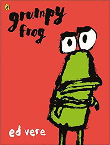 @kirkleescollege #Foundation reading groups resumed at #SpringfieldCentre today. It was lovely to share the gorgeous illustrations of @ed_vere @catherinerayner, and to remind ourselves that there's a #GrumpyFrog inside each of us, just waiting to hop out!