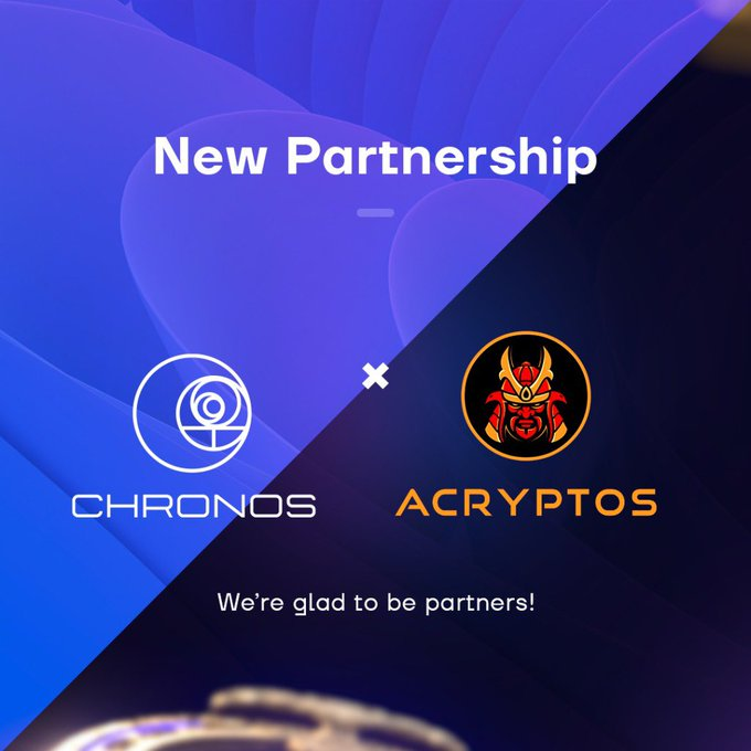 FLS_News_1's tweet photo. ⚔️ @ChronosFi_ Partnership With @Acryptosdao
⚔️ #Acryptos will be integrating custom #Chronos vaults into their platform.
⚔️ #ChronosFinance is a community driven liquidity layer & AMM on #Arbitrum.
⬇️INFO
https://t.co/xX64yRDgW8 https://t.co/OmRu3ltrEO