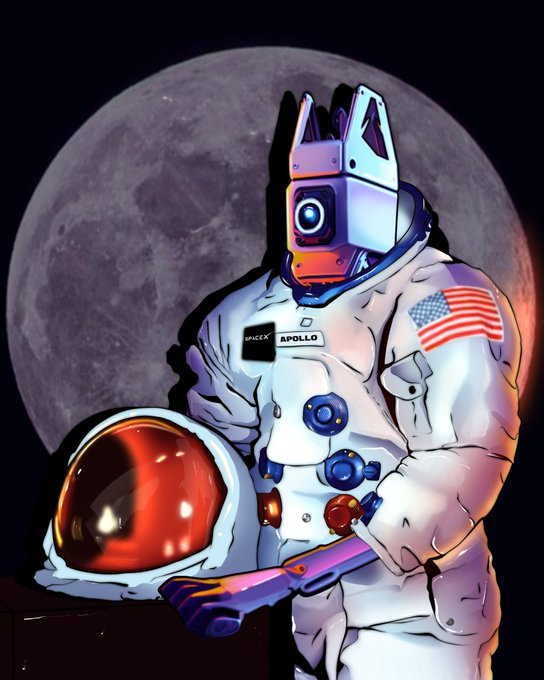 Apollo_ERC's tweet photo. @katyperry Until we meet again Katy, see you on the moon! 🖤💜

#spaceX #tesla #apollospaceX $apollo https://t.co/F88ZgstlmW