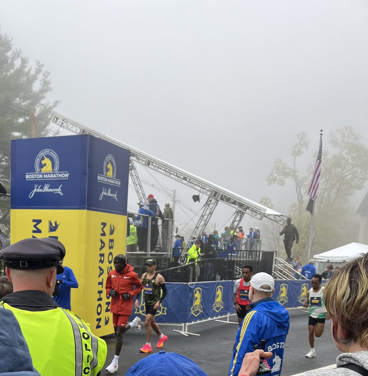 HopMarComm's tweet image. A few views from the start this morning